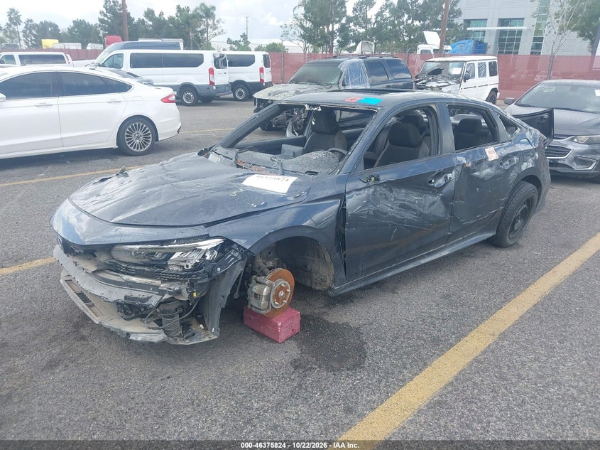 Vin: 2hgfe4f89sh355488, lot: 46876157, honda civic hybrid sport/sport touring 20252