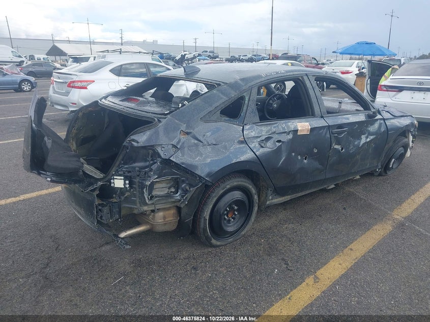 Vin: 2hgfe4f89sh355488, lot: 46876157, honda civic hybrid sport/sport touring 20254