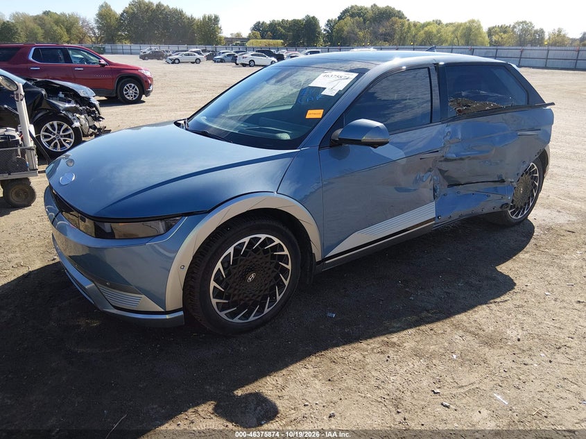 Vin: km8krdaf3pu183692, lot: 46876207, hyundai ioniq 5 limited 20232