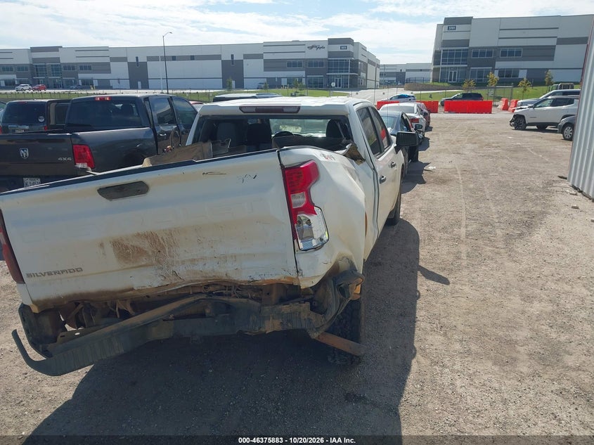 Vin: 1gcuyaef3kz371097, lot: 46876216, chevrolet silverado 1500 work truck 20194