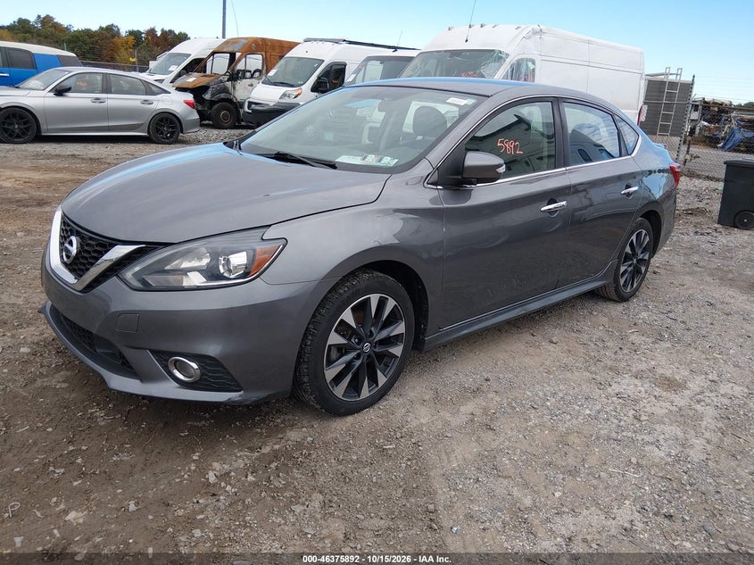 2019 Nissan Sentra Sr, Transmission Damage, IAAI, VIN 3N1AB7AP0KY412076 — photo 2