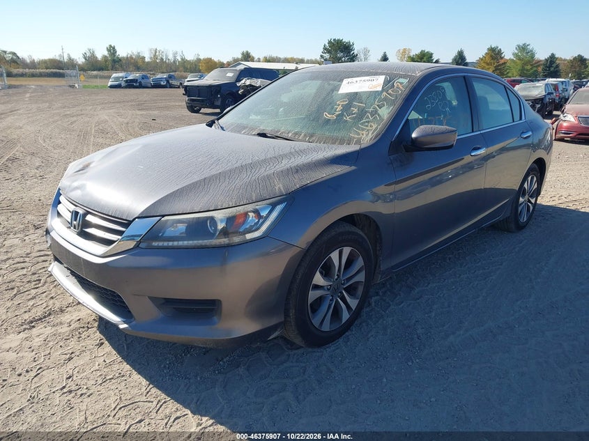 Vin: 1hgcr2f33fa238090, lot: 46876240, honda accord lx 20152