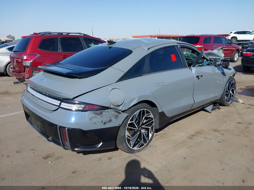 Vin: kmhm34aaxpa047365, lot: 46876298, hyundai ioniq 6 sel 20234