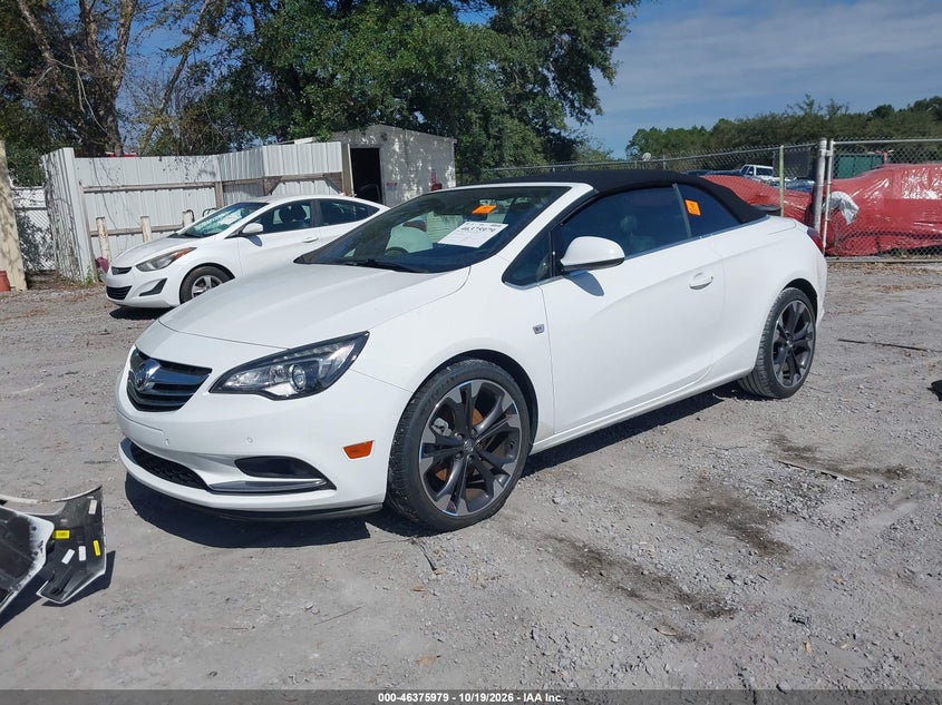 2019 Buick Cascada Premium, Flood, IAAI, VIN W04WH3N59KG307261 — photo 2