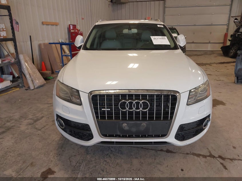 AUDI Q5 2012 VIN WA1DKAFP9CA126548