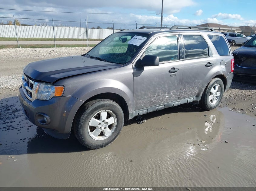 Vin: 1fmcu0dgxbkb92233, lot: 46876340, ford escape xlt 20112