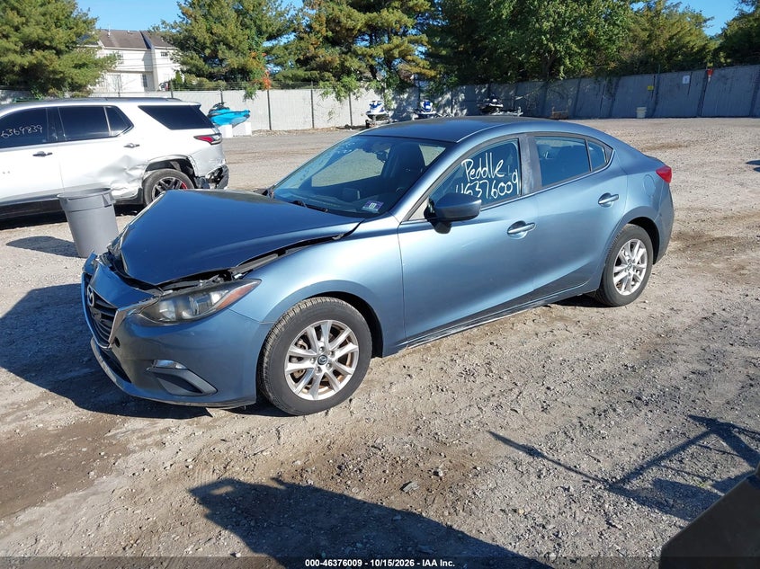 Vin: jm1bm1u79g1279074, lot: 46876342, mazda mazda3 i sport 20162