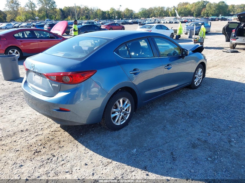 Vin: jm1bm1u79g1279074, lot: 46876342, mazda mazda3 i sport 20164