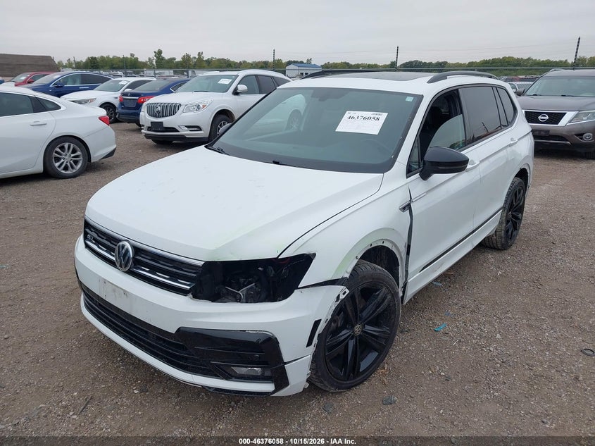 Vin: 3vv2b7axxmm048472, lot: 46876391, volkswagen tiguan 2.0t se/2.0t se r-line black/2.0t sel 20212
