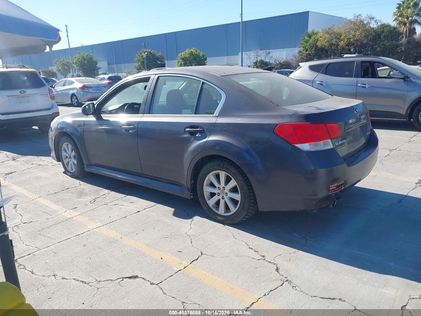 Vin: 4s3bmbf69a3219642, lot: 46876421, subaru legacy 2.5i premium 20103