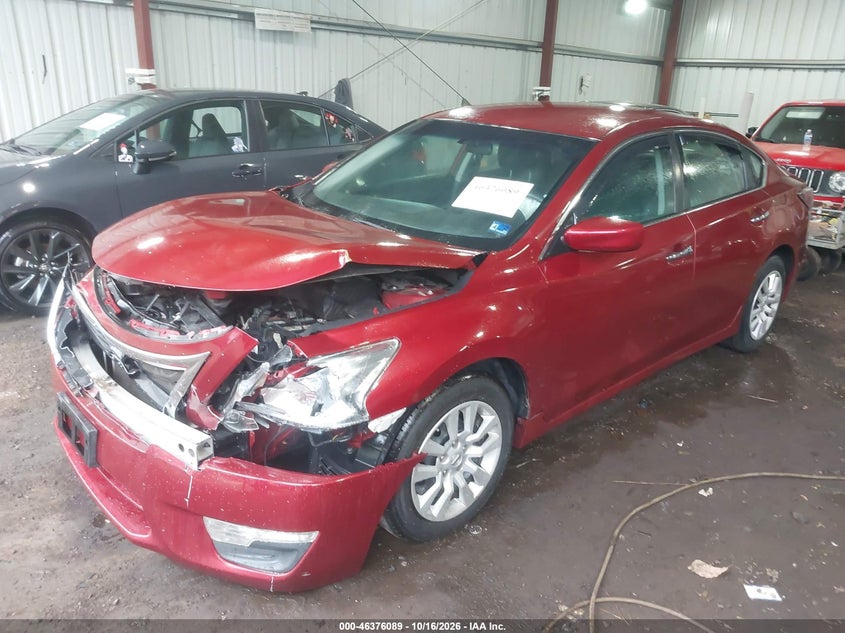 2015 Nissan Altima 2.5 S, Front End, IAAI, VIN 1N4AL3AP5FN905019 — photo 2