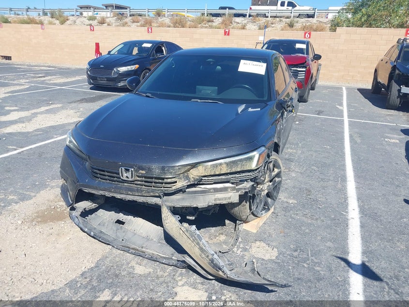 Vin: 2hgfe2f50nh546554, lot: 46876432, honda civic sport 20222