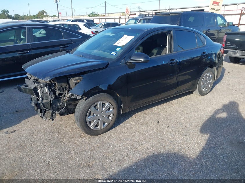 Vin: 3kpa24ad4me365060, lot: 46876460, kia rio s 20212