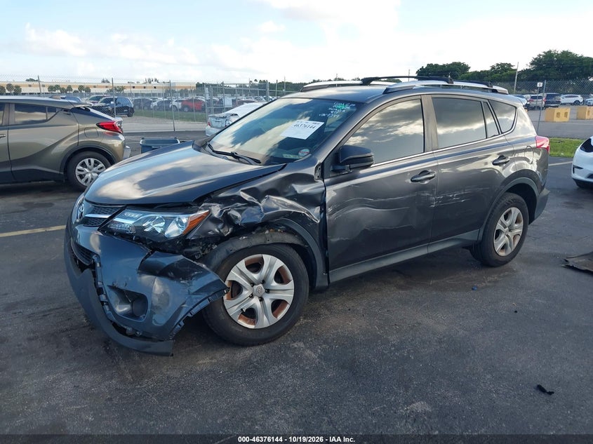 Vin: jtmzfrev7fj051349, lot: 46876477, toyota rav4 le 20152