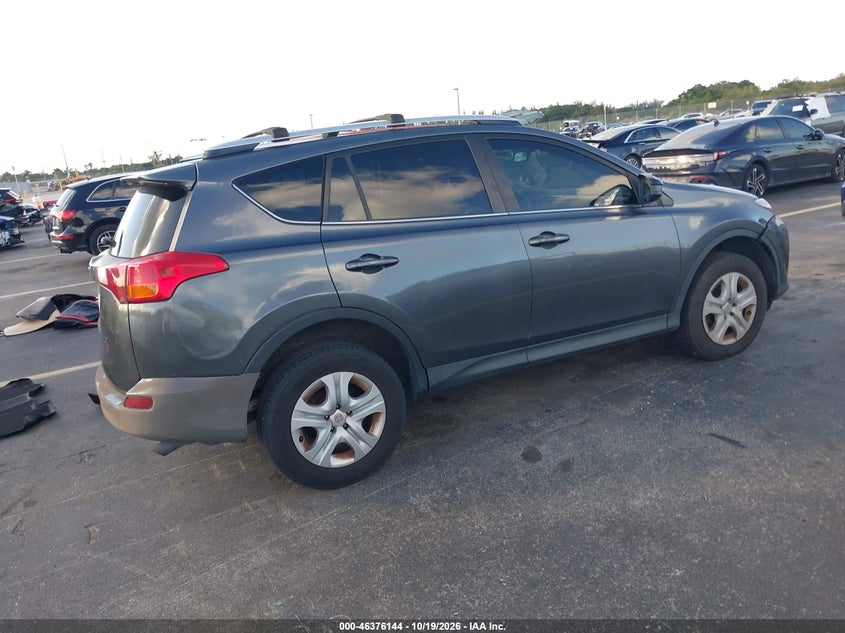 Vin: jtmzfrev7fj051349, lot: 46876477, toyota rav4 le 20154