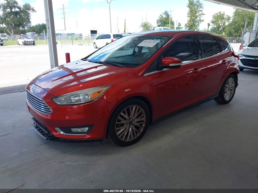 Vin: 1fadp3n22jl326056, lot: 46876482, ford focus titanium 20182