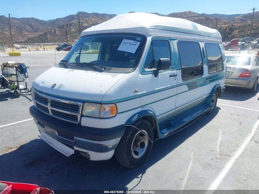 1995 Dodge Ram Van B2500, Обычный износ, IAAI, VIN 2B6HB21YXSK554777 — фото 2