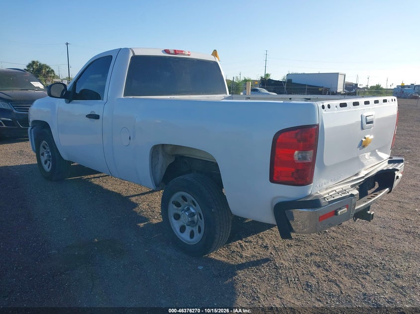 Vin: 1gcncpexxbz432623, lot: 46876603, chevrolet silverado 1500 work truck 20113