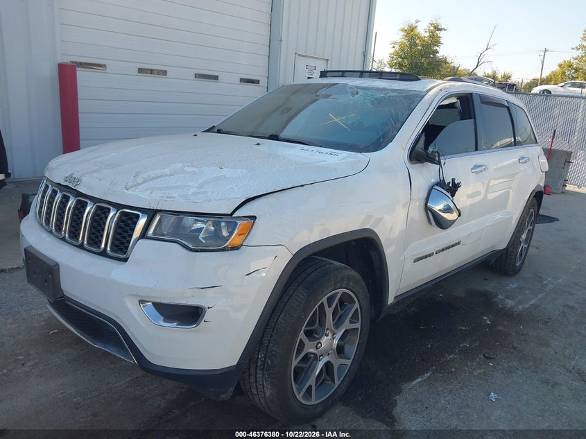 2019 Jeep Grand Cherokee Limited 4X4, All Over, IAAI, VIN 1C4RJFBG3KC574353 — photo 2