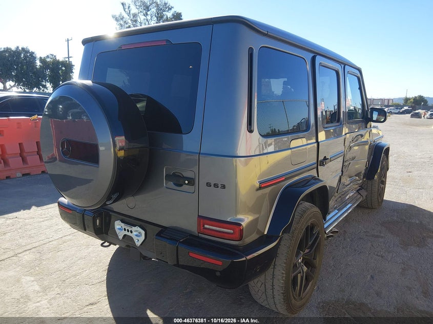 Vin: w1nyc7hj5px479879, lot: 46876714, mercedes-benz amg g 63 4matic 20234