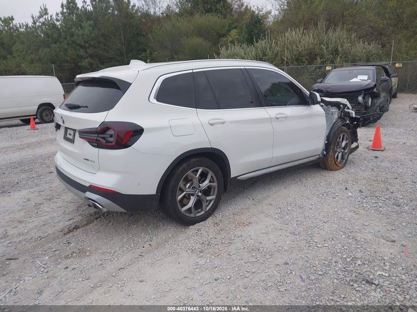 Vin: wbx47dp07rn268007, lot: 46876776, bmw x3 sdrive30i 20244