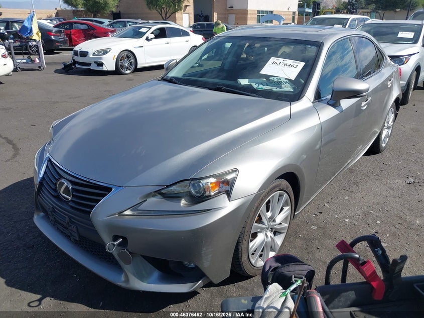 2015 Lexus Is 250, Удар сзади, IAAI, VIN JTHBF1D24F5080843 — фото 2