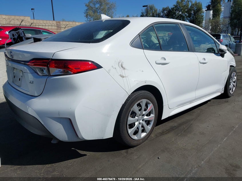 Vin: 5yfb4mde9tp384820, lot: 46876811, toyota corolla le 20264