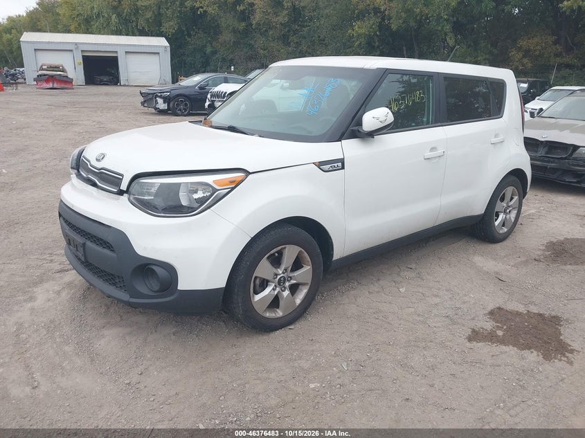 Vin: kndjn2a25h7459450, lot: 46876816, kia soul 20172