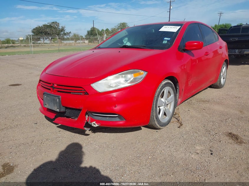 Vin: 1c3cdffa6gd796720, lot: 46876837, dodge dart sxt sport 20162