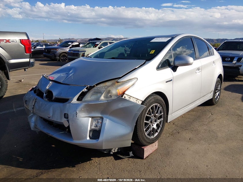 2010 Toyota Prius Ii, Удар спереду, IAAI, VIN JTDKN3DU5A0157100 — фото 2