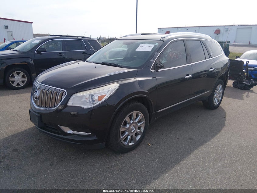Vin: 5gakvbkdxfj109494, lot: 46876852, buick enclave leather 20152