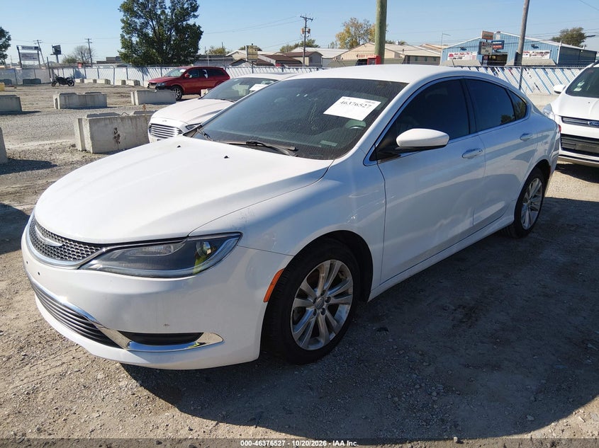 Vin: 1c3cccab6gn178986, lot: 46876860, chrysler 200 limited platinum 20162