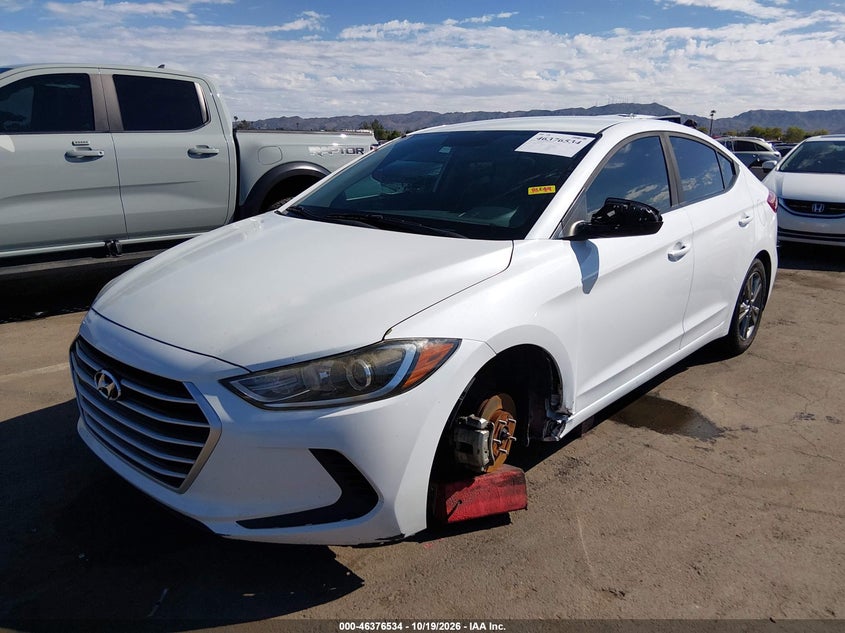 2017 Hyundai Elantra Se, Левый перёд, IAAI, VIN 5NPD84LF6HH042382 — фото 2