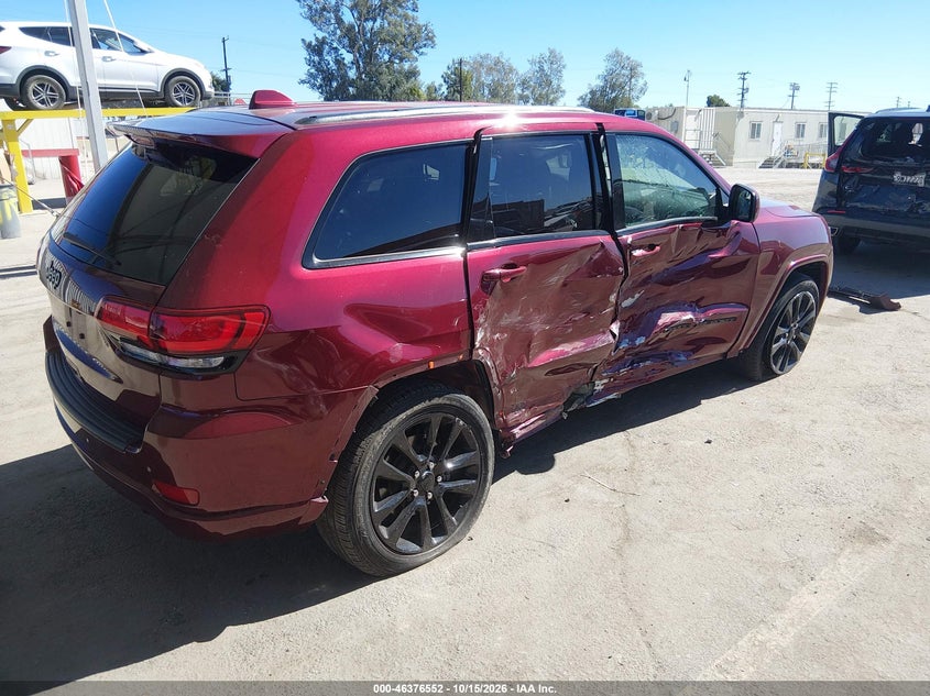 Vin: 1c4rjeag0jc480540, lot: 46876885, jeep grand cherokee altitude 4x2 20184