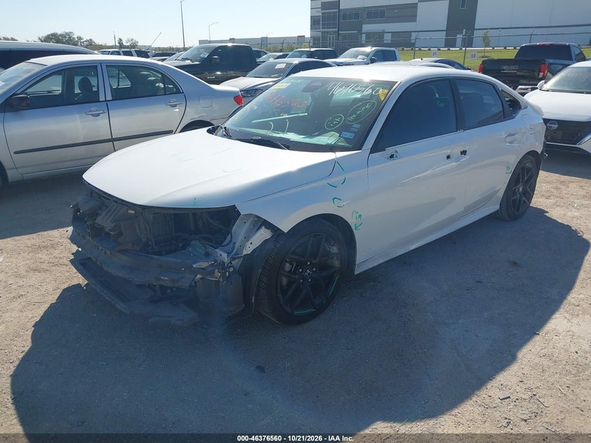 Vin: 2hgfe2f5xrh571757, lot: 46876893, honda civic sport 20242