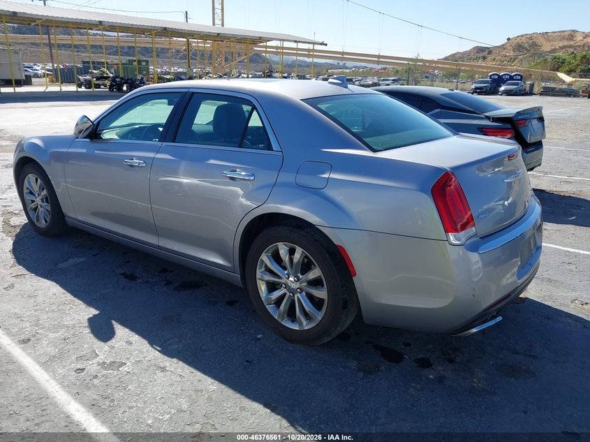 Vin: 2c3ccakg6jh268394, lot: 46876894, chrysler 300 limited awd 20183
