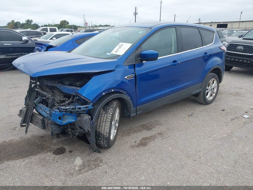 2017 Ford Escape Se, Удар спереди, IAAI, VIN 1FMCU0G96HUC53538 — фото 2