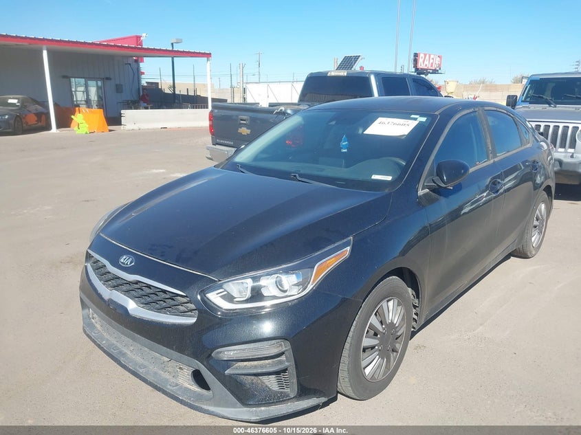 Vin: 3kpf24ad3ke006091, lot: 46876938, kia forte fe 20192
