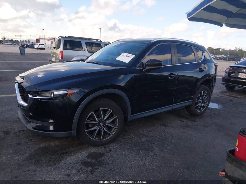 Vin: jm3kfacm1j1329580, lot: 46876946, mazda cx-5 touring 20182