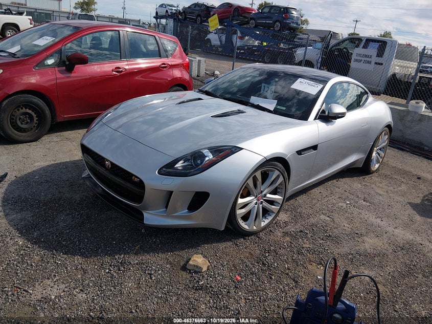 2016 Jaguar F-Type S, Неизвестно, IAAI, VIN SAJWA6BU7G8K33669 — фото 2