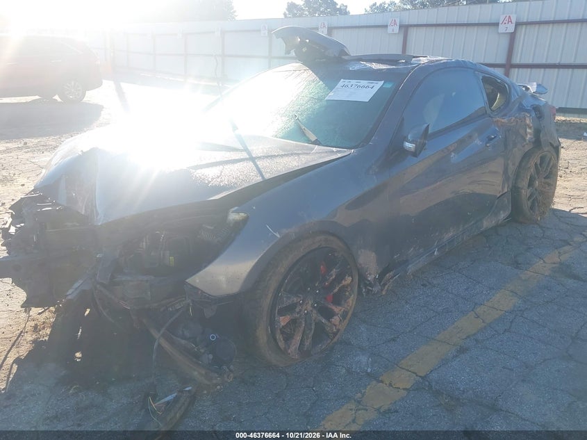 Vin: kmhhu6kj3fu125734, lot: 46876997, hyundai genesis 3.8 ultimate 20152