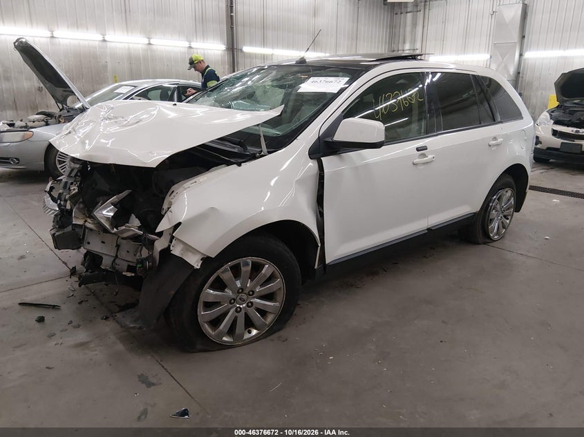 2010 Ford Edge Sel, Front End, IAAI, VIN 2FMDK4JC7ABA56329 — photo 2
