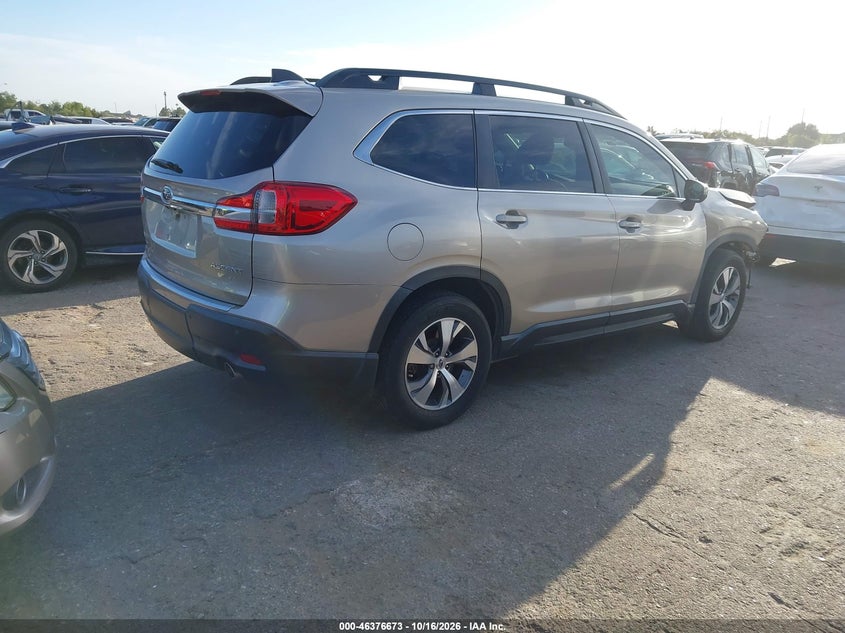 Vin: 4s4wmafd2l3473802, lot: 46877006, subaru ascent premium 20204