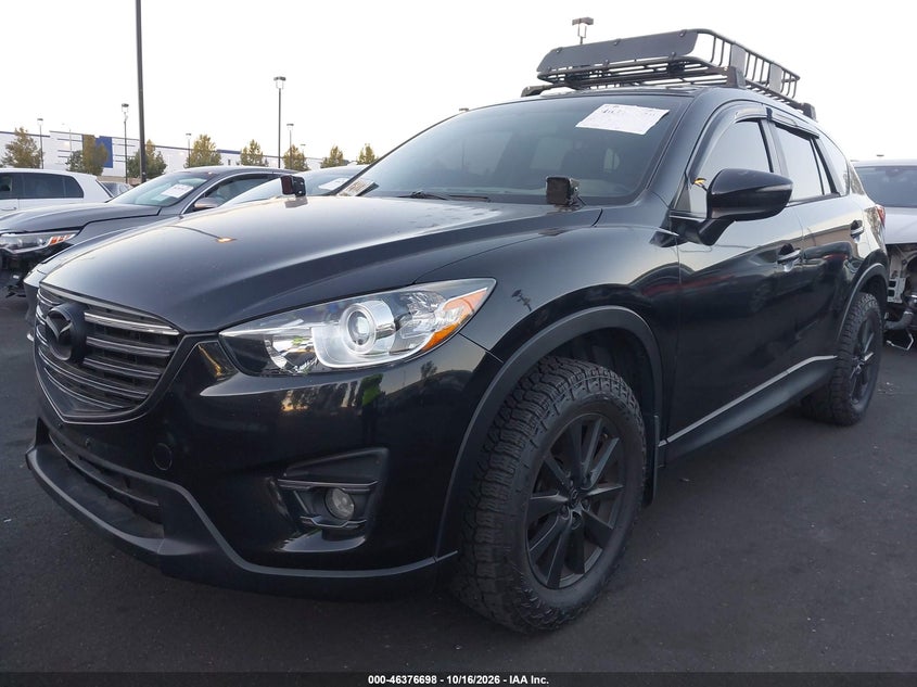 Vin: jm3ke2cy7g0833271, lot: 46877031, mazda cx-5 touring 20162