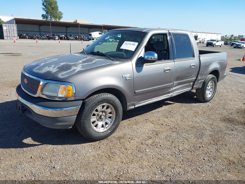 2002 Ford F-150 Lariat/Xlt, Левый бок, IAAI, VIN 1FTRW07612KB82721 — фото 2