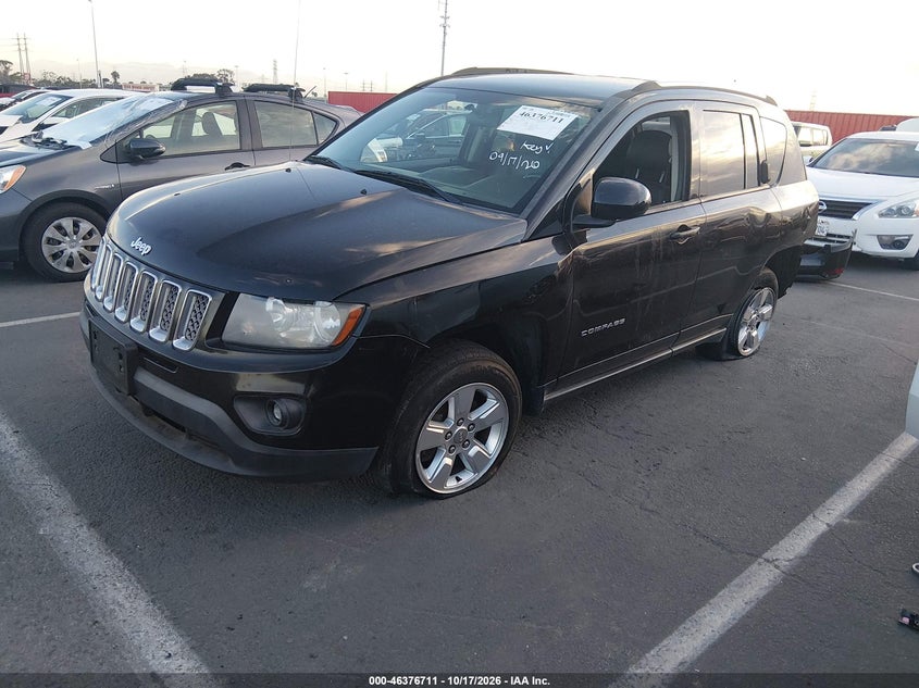 Vin: 1c4njcea9fd190792, lot: 46877044, jeep compass latitude 20152