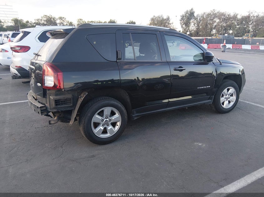 Vin: 1c4njcea9fd190792, lot: 46877044, jeep compass latitude 20154