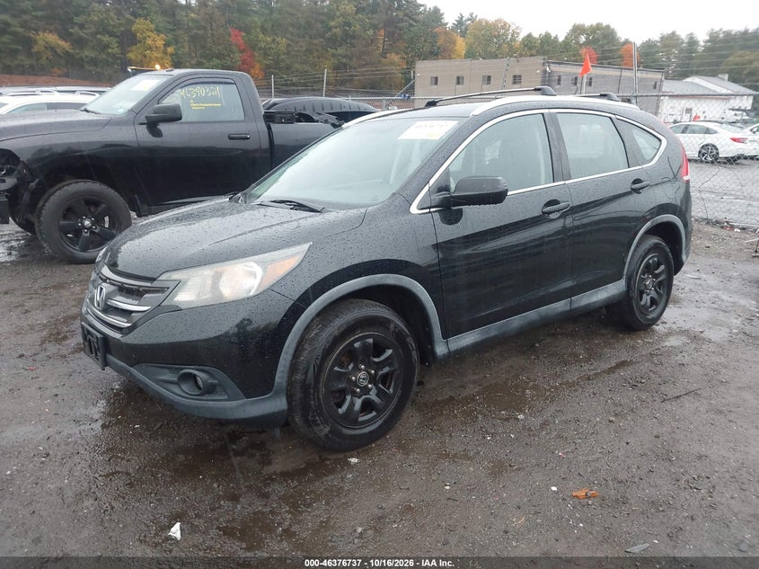 2013 Honda Cr-V Lx, Right Front, IAAI, VIN 2HKRM4H30DH602357 — photo 2