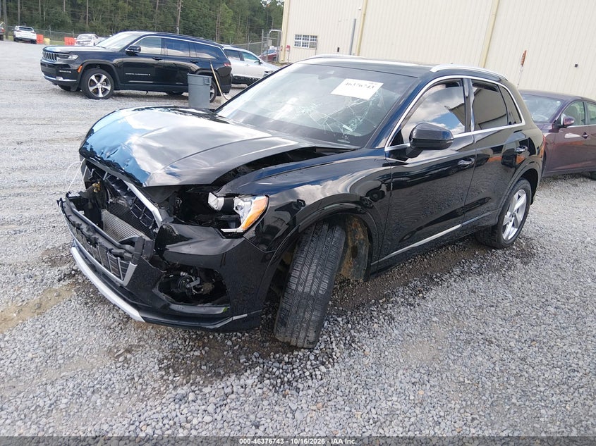 Vin: wa1aucf33n1005216, lot: 46877075, audi q3 premium 40 tfsi quattro tiptronic 20222