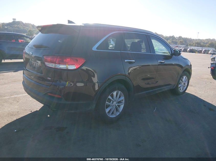 Vin: 5xypg4a31hg191962, lot: 46877093, kia sorento 2.4l lx 20174